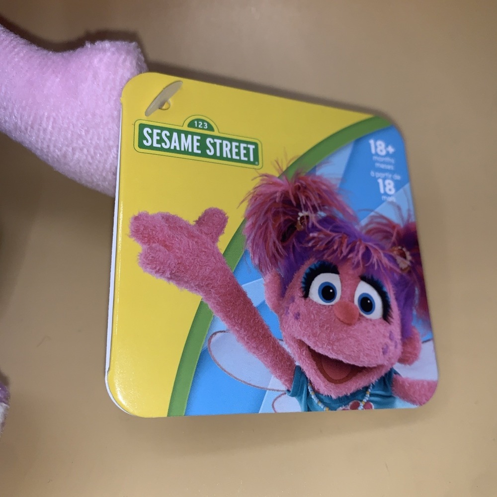 Abby Cadabby 9 inch Plush Sesame Street Fairy Iridescent Skirt New With Tags - Picture 2 of 5